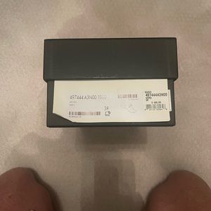 Authentic Gucci shoe box -